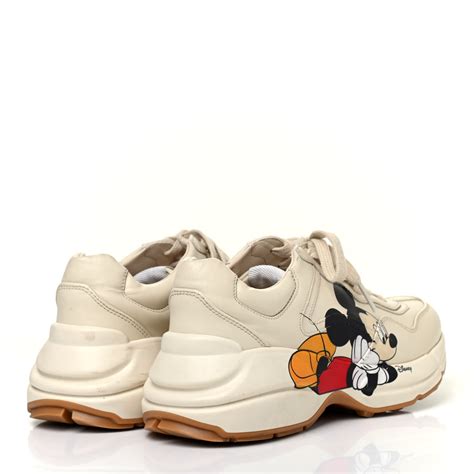 gucci disney sneaker|Gucci rhyton sneakers mickey mouse.